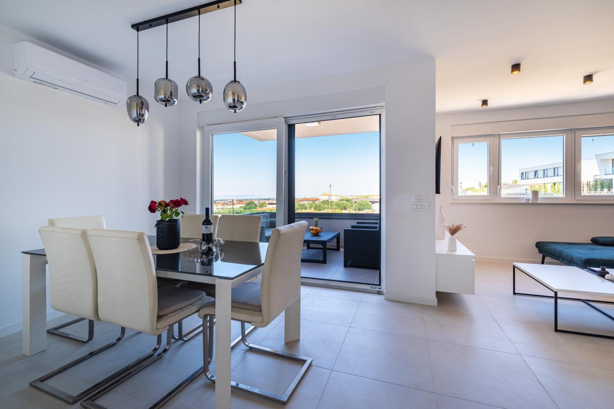 Skyline Luxe Apartman Zára Kültér fotó