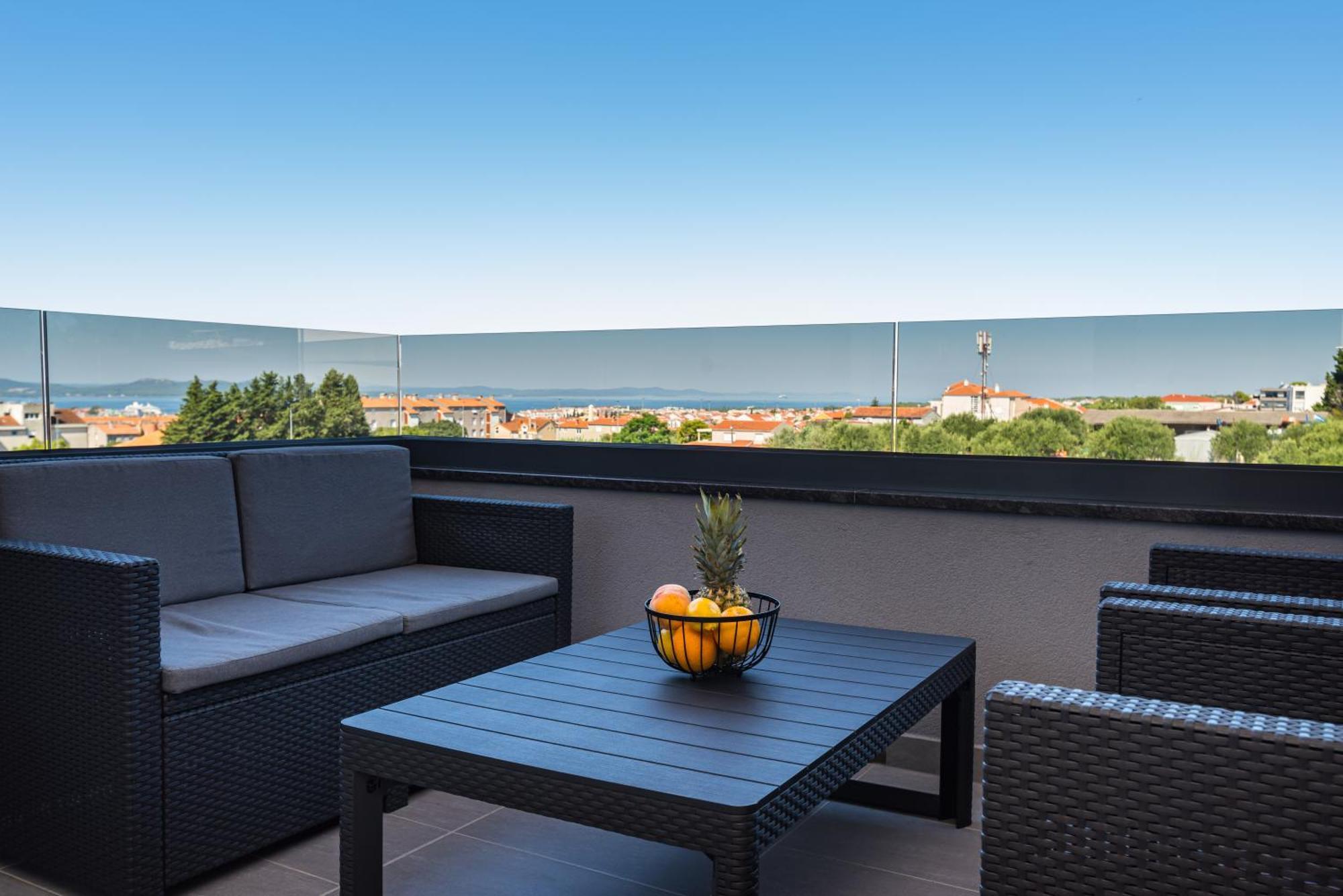Skyline Luxe Apartman Zára Kültér fotó