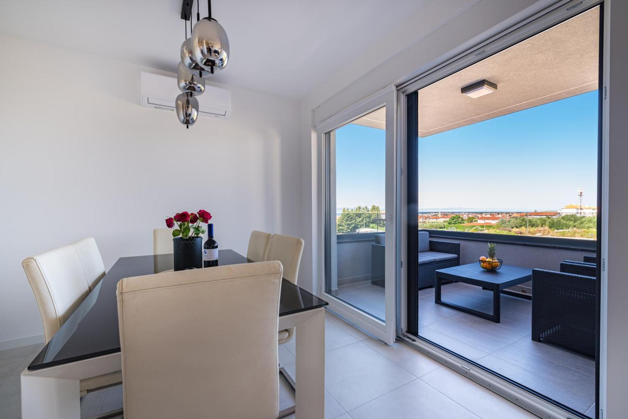 Skyline Luxe Apartman Zára Kültér fotó